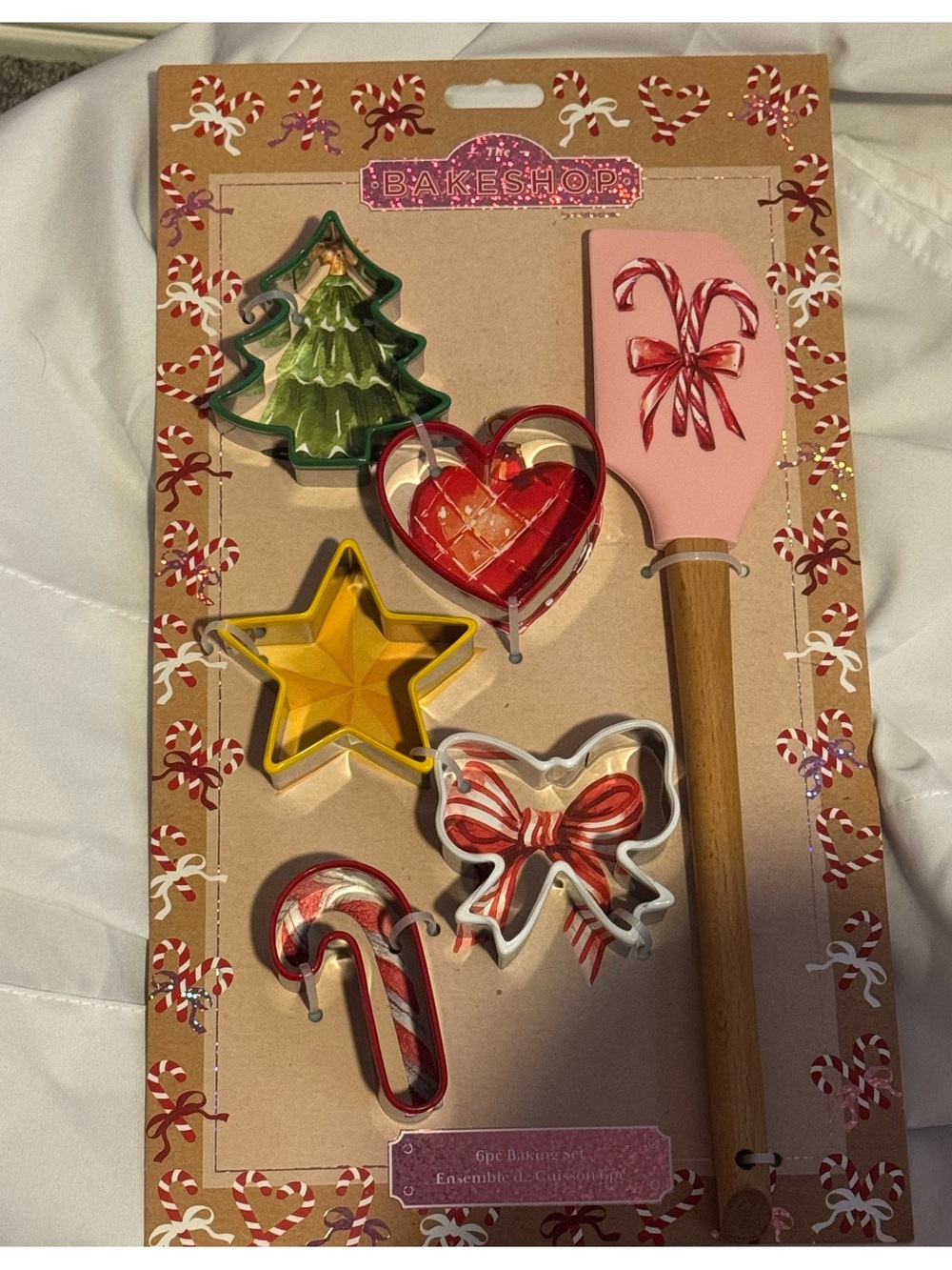 Christmas Cookie Cutter and Spatula Set